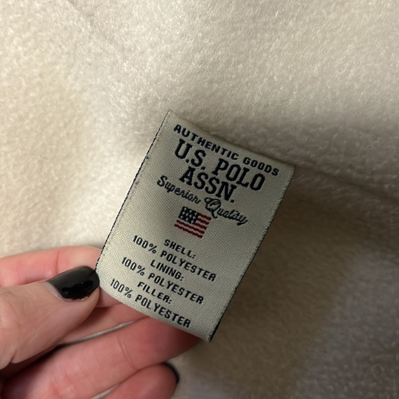 US Polo Assn. Fleece Lined Puffer Coat - Picture 8 of 10